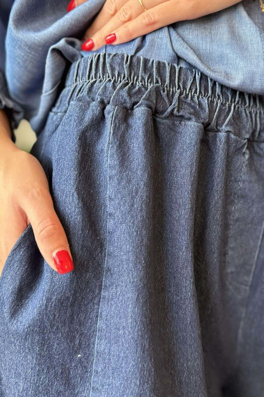 Tucker Classic Barrel Jean Dark Denim - 